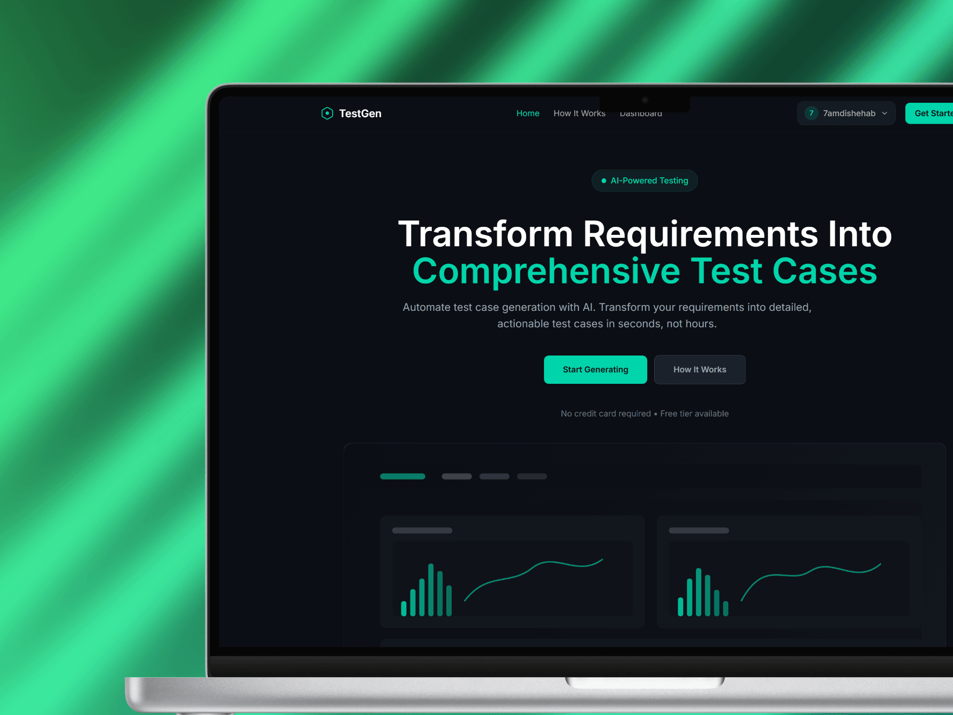 TestGen — screenshot 2
