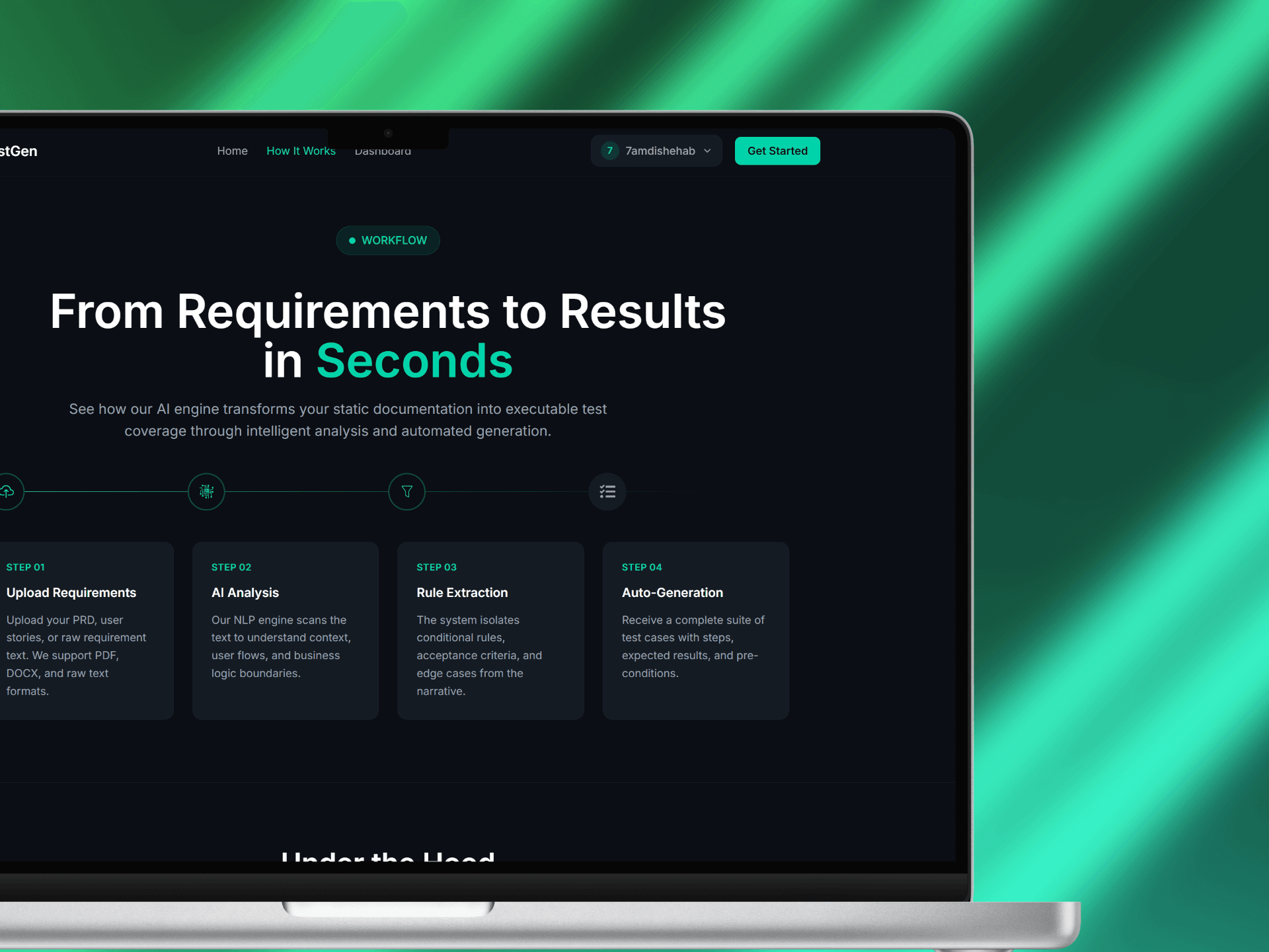 TestGen — screenshot 3